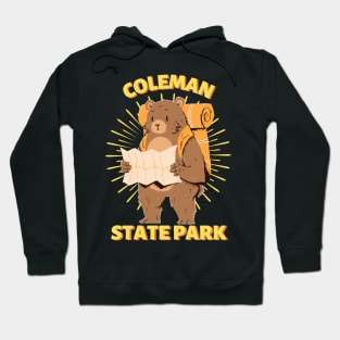 Coleman State Park Camping Bear Hoodie